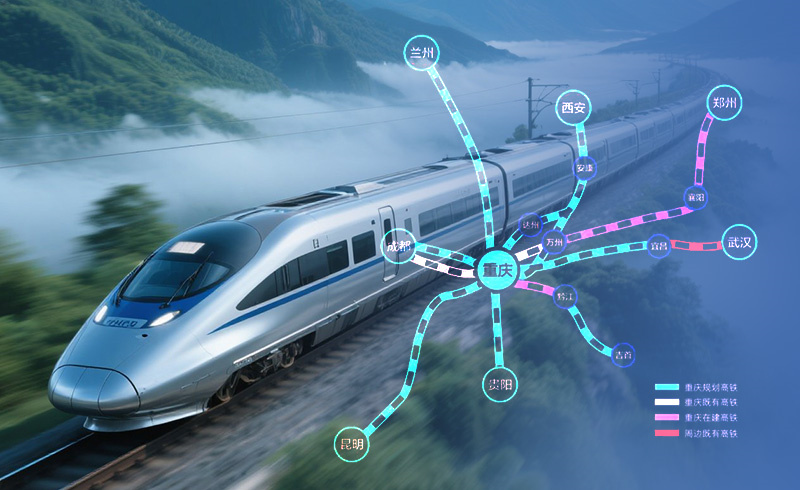 重慶“米”字型高鐵網(wǎng)絡(luò)